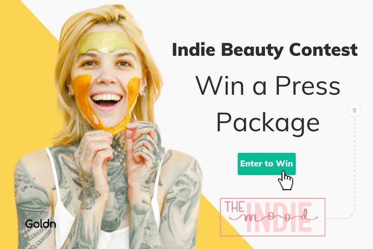Goldn The Indie Mood Beauty Brand Contest
