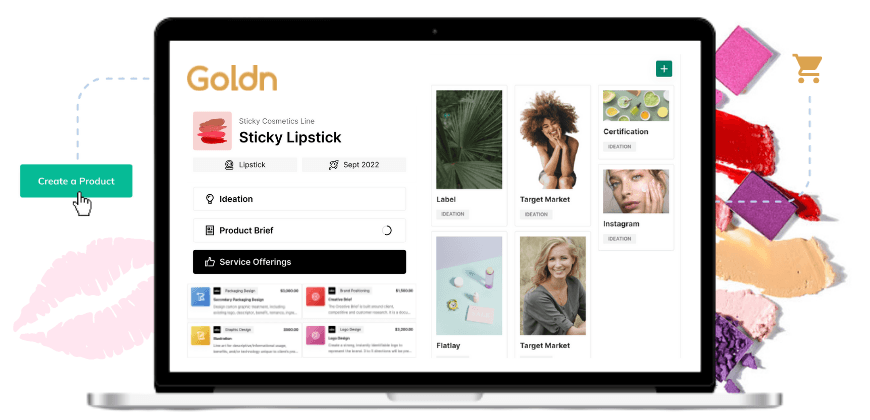 Beauty brands and suppliers can now transact on Goldn!